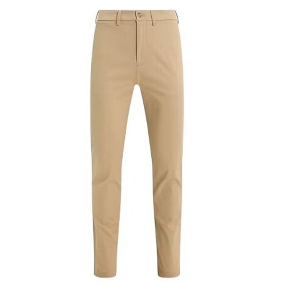 NWT EXPRESS Skinny Hyper Stretch Chino Pants 30x32 Mid Rise Solid Khaki Casual - Picture 5 of 8